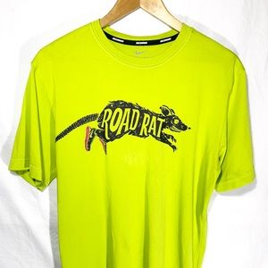 Nike Running “Road Rat” Shirt Men Size M